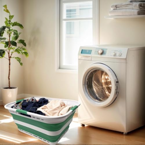 SAMMART 42L Collapsible Plastic Storage Basket - Image 5