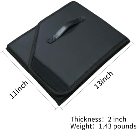 car organizers and storage for SUV, trunk organizer for sedan, leather foldable - Image 6