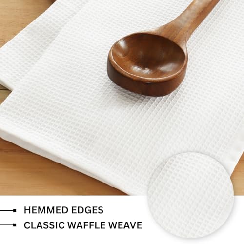 PurpleEssences Solid Kitchen Cloths, Dish Towel 15x25 Set of 4 - Image 3