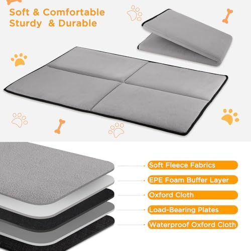 BONTHEE Back Seat Extender for Dogs, Hard Bottom Dog Car Seat Cover for Back - Image 6