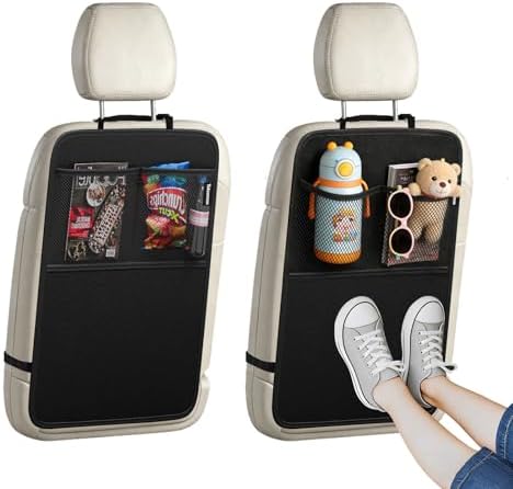 Car Back Seat Protector, Universal Fit 600D Oxford Fabric Backseat Covers by Unknown