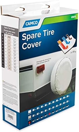 Camco Camper/RV Spare Tire Cover | Crafted of Heavy-Duty Vinyl & Features Heavy - Image 5