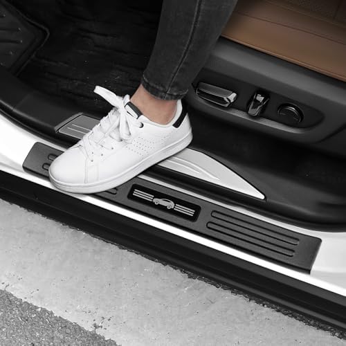 4PCS Door Sill Protector Compatible by Hugeek