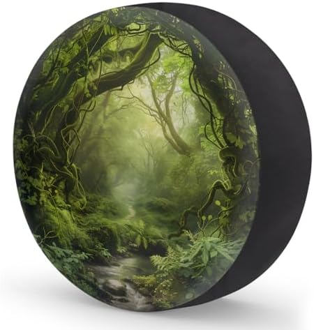Forest Spare Tire Cover 15in Spare Wheel Covers Tire Storage Cover - Image 2