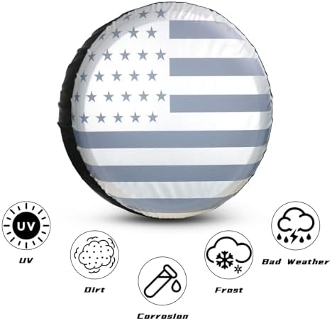 Spare Tire Cover for RV Trailer, Fit for Jeep Wrangler RV - Image 5