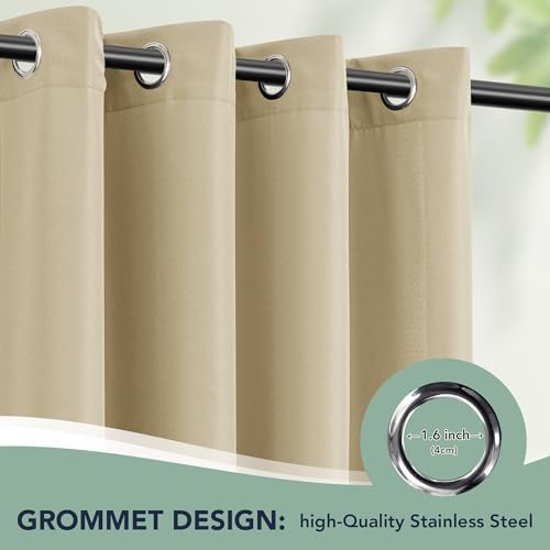 Extra Wide Outdoor Curtains Waterproof - Image 6