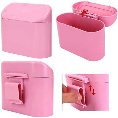 Ginsco 2 Pack Mini Car Trash Can - Image 5