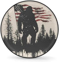 Flag Bigfoot Spare Tire Cover Dust-Proof Wheel Protector by Unknown