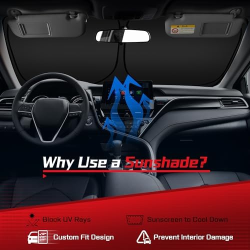 ARISMOTOR Windshield Sun Shade for Honda CRV 2023-2025 2026 - Image 3
