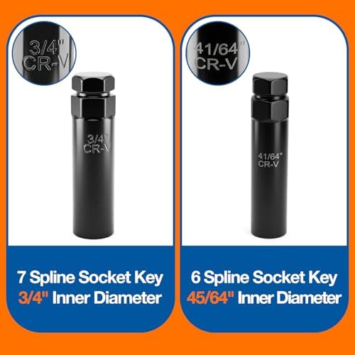 Dynofit 7 Spline Lug Nuts Key - Image 3