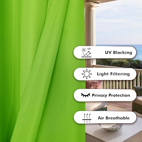 BONZER Waterproof Indoor/Outdoor Curtains - Image 4