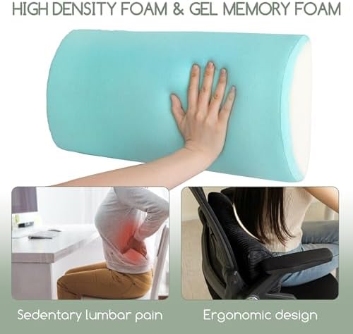 HIGOGOGO Lumbar Support Pillow for Recliner Chair/Accent Chair/Couch, Memory - Image 4