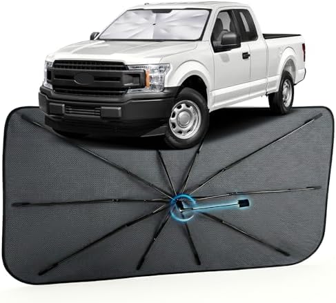 Car Windshield Sun Shade Umbrella by MakeLifeBetter