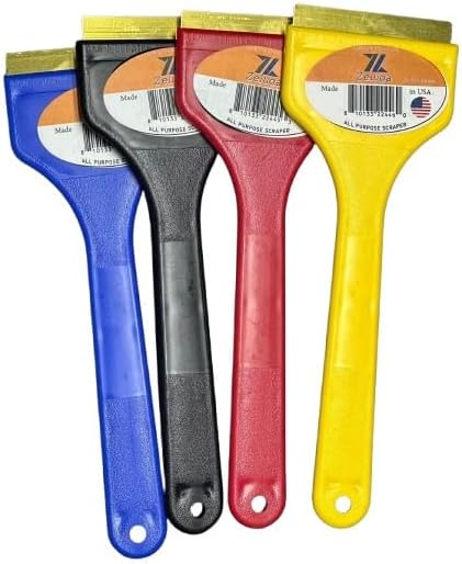 Zeluga 25-555-Combo Brass Blade Ice Scraper – Scratch-Free, Heavy-Duty Ice - Image 2