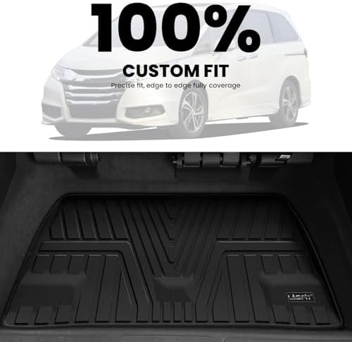 LASFIT Trunk Mat for Honda Odyssey 2018-2026 2027 Mini Passenger Van - Image 4