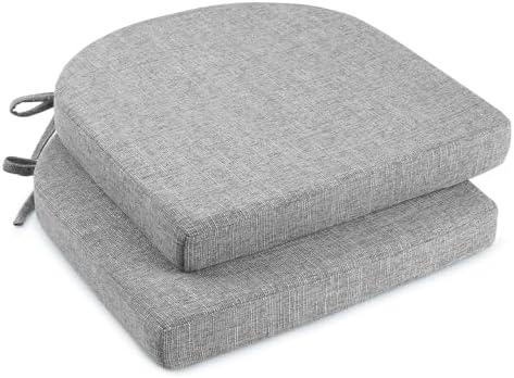 downluxe Indoor Chair Cushions for Dining Chairs, Soft and Comfortable Textured by Downluxe