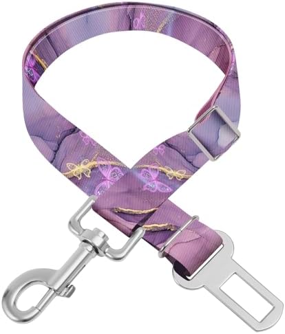 Adjustable pet cat and Dog car seat Belt，The Lanyard is Flexible and Adjustable by Unknown