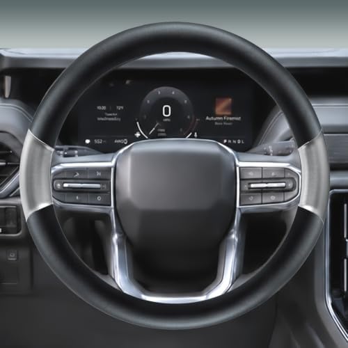 Yangday Leather Steering Wheel Cover - Image 3