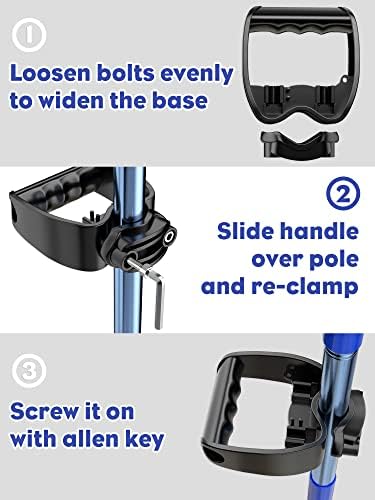 Snow Shovel Handle Attachment, Universal Back Saver Grip - Image 6