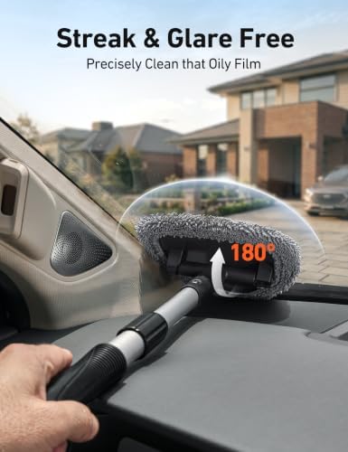 AstroAI 26" Super-Long Windshield Cleaner Tool & Car Interior Detailing Kit - Image 3