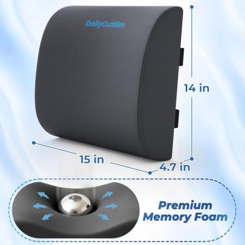 Lumbar Support Pillow, Ergonomic Back Cushion - Image 2