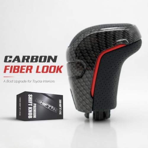 TRD Style Black Carbon Gear Shift Knob - Image 4