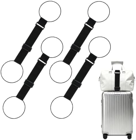 Luggage Connector Straps, Adjustable Elastic Durable Straps by Unknown