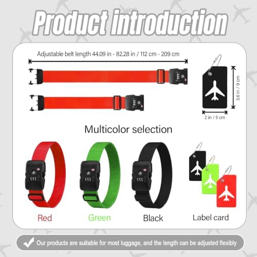 Luggage Straps for Suitcases - Image 3