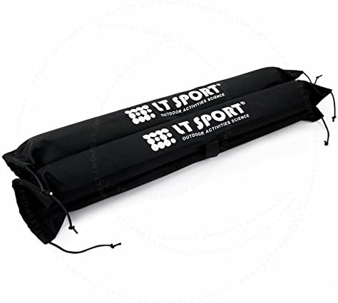 22" Universal Cargo Carrier Cross Bar Pad Rail Roof Rack Round Soft Cushion Wrap - Image 4