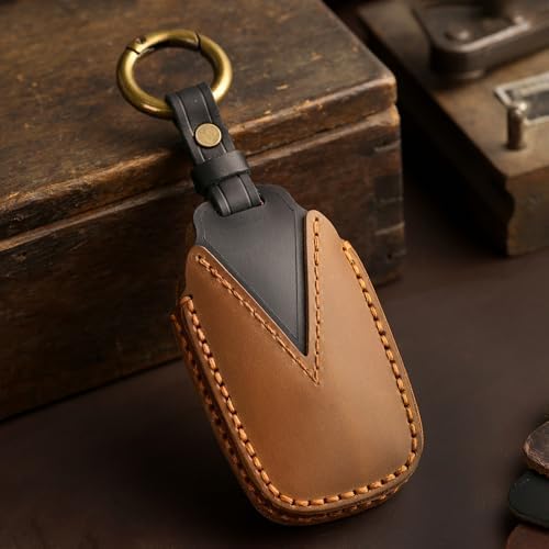 Leather Key Fob Cover, Compatible - Image 4
