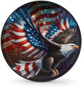 Eagle Spare Tire Cover 15in Spare Wheel Covers Tire Storage Cover by YoYoYuchong
