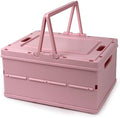 Collapsible Storage Crate with Lid by Vivikivi