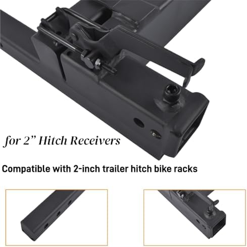 90-Degree Swing Arm for 2-Inch Receiver, 320 lbs Weight Capacity - Image 3
