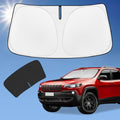 for Jeep Cherokee 2014-2025 2026 Sun Shade Windshield Sunshade Cover by ZOIBVCARSUNSHADE