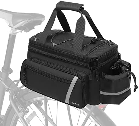 MOSISO Bike Rack Bag with Rain Cover, Bike Trunk Cooler Handag - Image 2
