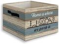 Rustic Camping Farmhouse Foldable Storage Bins Box by Unknown