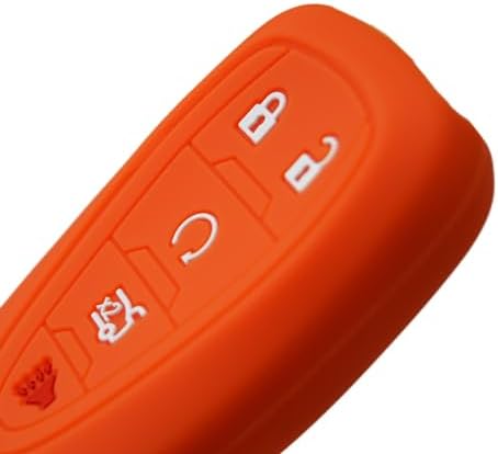 Orange Key Fob Cover Case for Chevrolet Malibu Camaro Trax Traverse Sonic Cruze - Image 5
