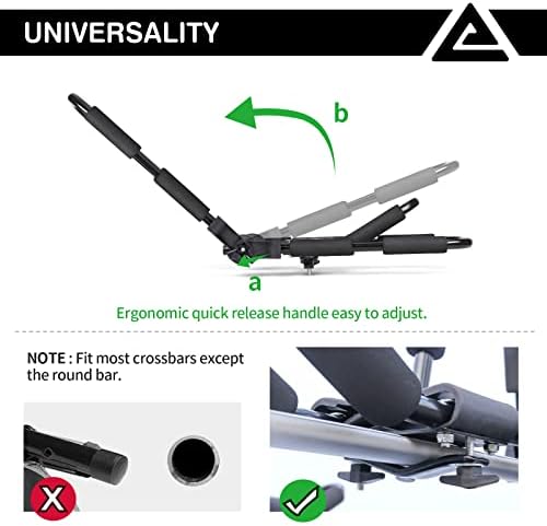 Leader Accessories Folding Kayak Roof Rack 4 PCS - Image 5