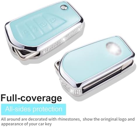 for Toyota Key Fob Cover with Keychain, 4 Buttons - Image 4