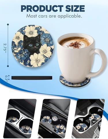 WOCOCN Car Coasters for Cup Holders - Image 6
