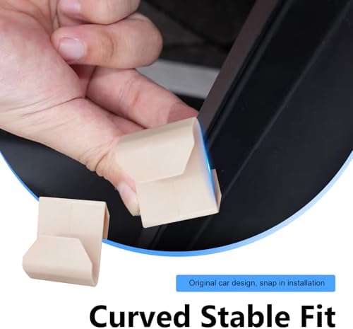 4 PCS Car Glove Box Hooks, Self-Adhesive Car Glove Box Hook Organizer, - Image 4