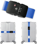 Veki Travel Luggage Straps for Suitcases, TSA Approved by Veki