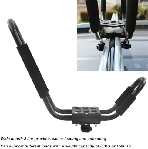 Roof Rack with Load Bearing Design, Kayak Roof Rack with J Bar Structure - Image 3