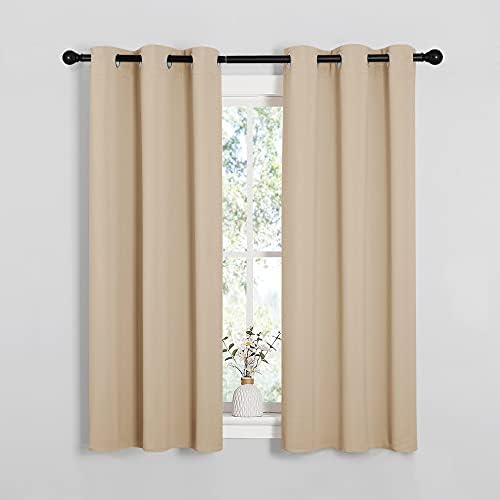 NICETOWN Room Darkening Draperies Window Curtain Panels, Thermal Insulated - Image 2
