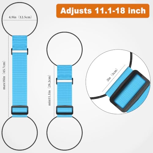 Mayski 4 Pack Adjustable Elastic Luggage Connector Straps - Image 4