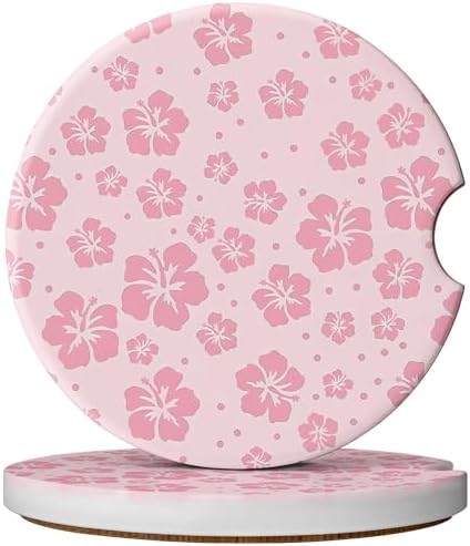 2 Pack Car Coasters for Cup Holders, Cute Car Accessories Interior by YeeCASE