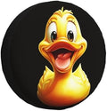 Funny Duck Spare Tire Cover Weatherproof Universal Wheel Protectors Cute Duck by Unknown