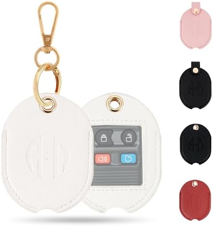 Leather Remote Key Fob Sleeve for Broken Car Key Loop Replacement by Anhbkar