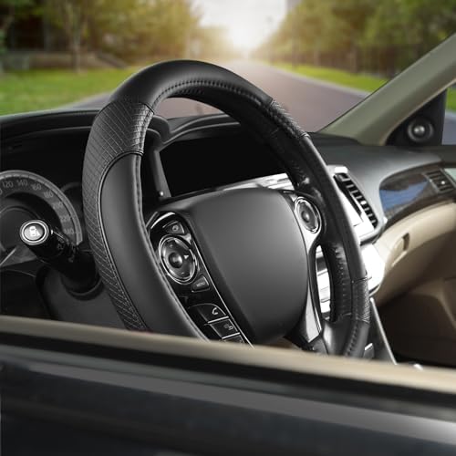 GIANT PANDA Microfiber Leather Steering Wheel Cover - Image 6