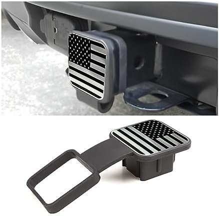 Osilly 2 Inch TPU American Flag Trailer Hitch Cover by Osilly